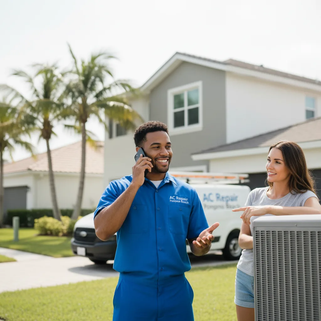 AC Repair Pompano Beach customer support in Riverdale